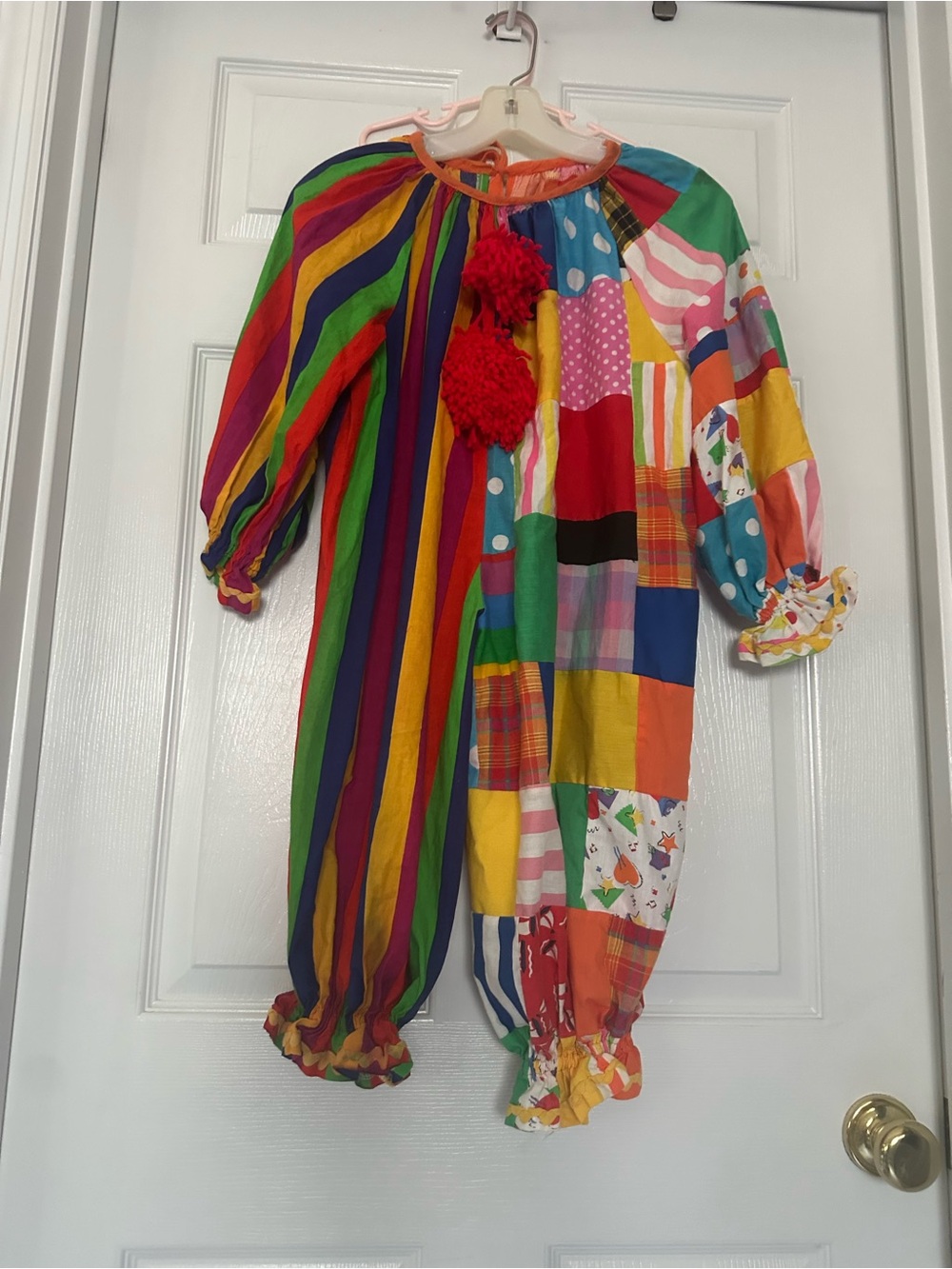 Handmade kids clown costume 🤡